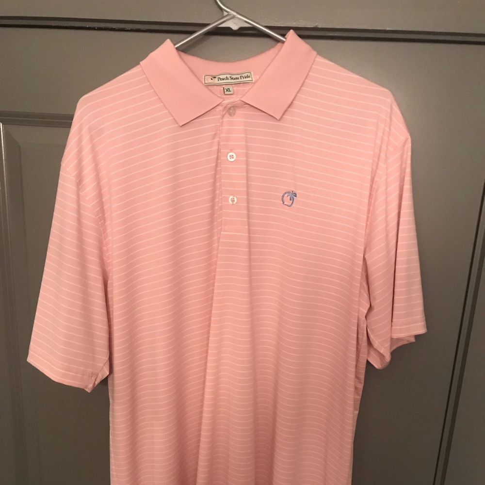 Peach State Pride Golf Polo NWOT